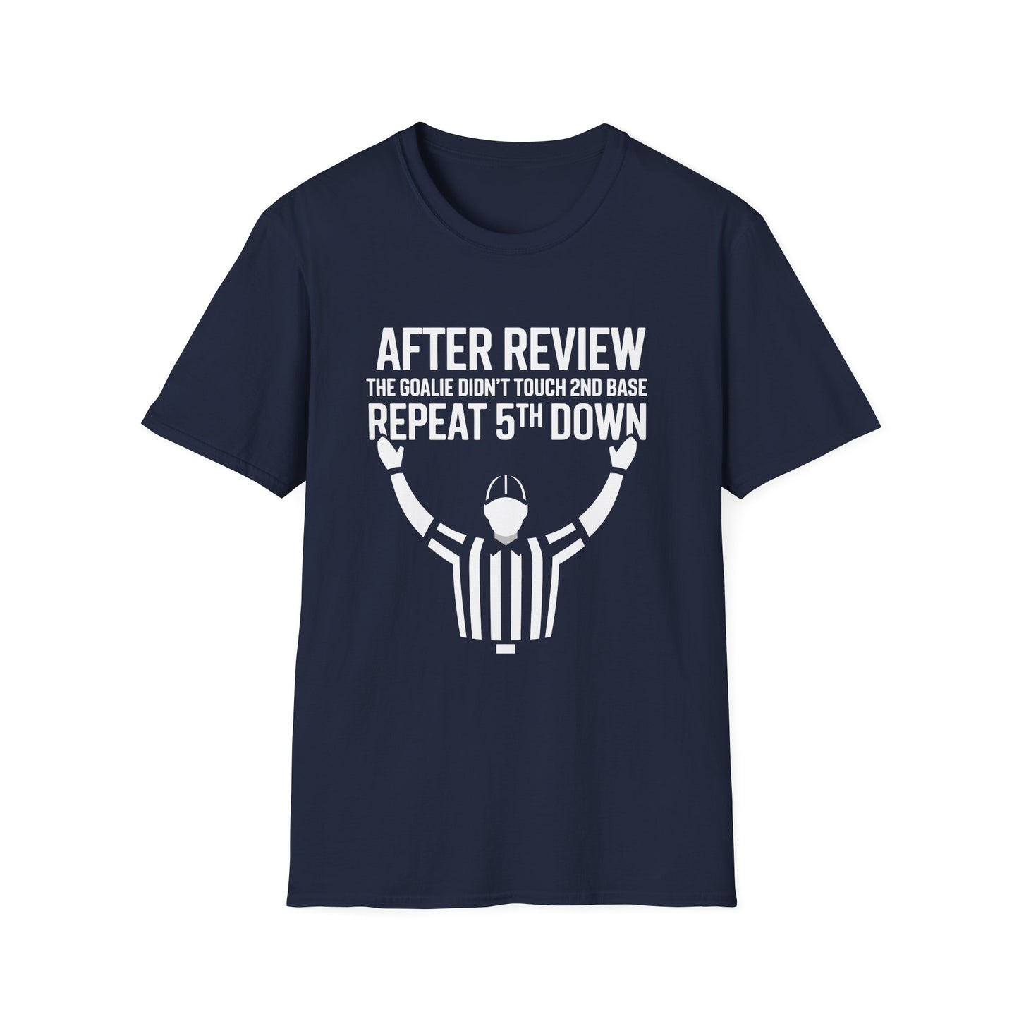 Sports Referee Clueless Funny Tshirt