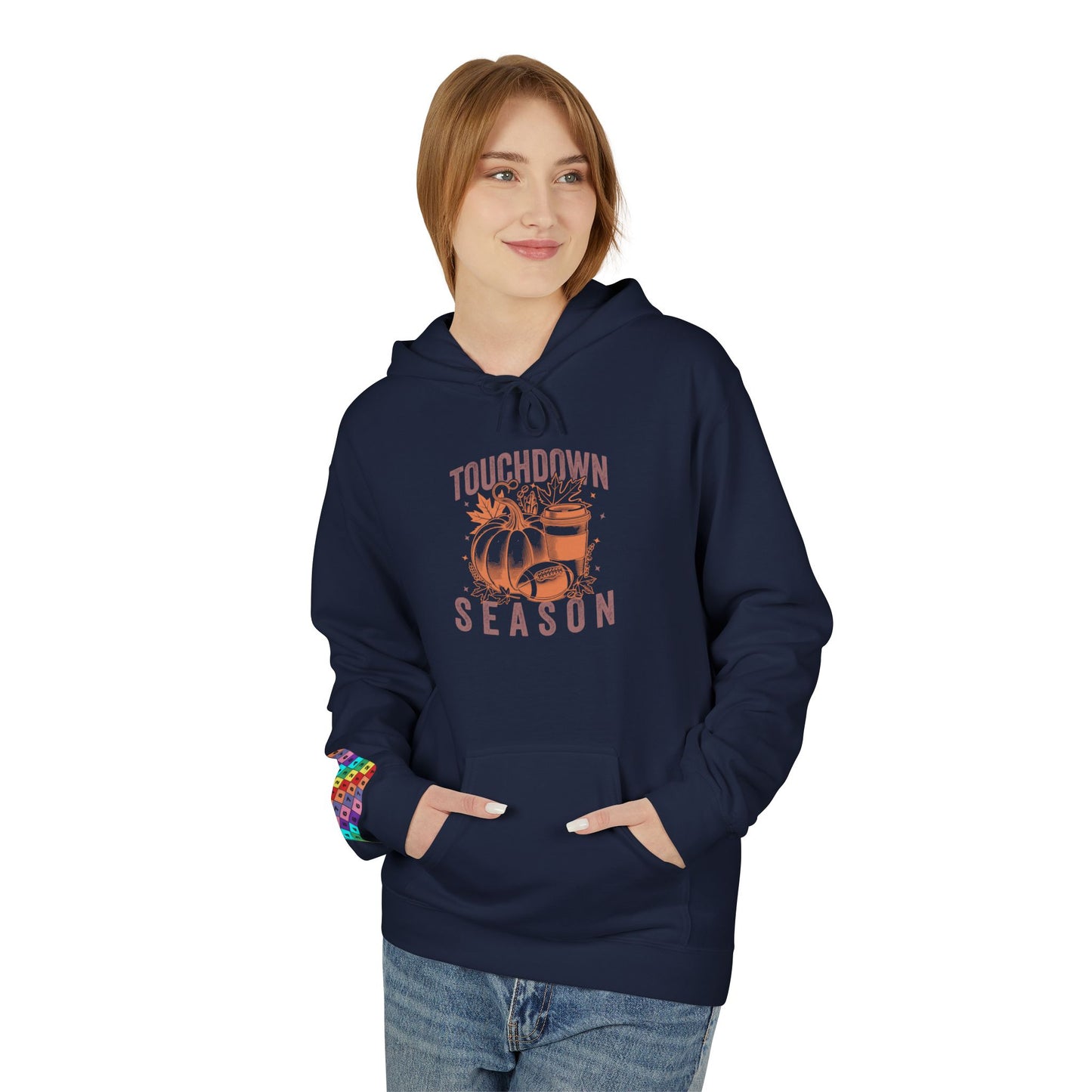 Touchdown Season Softstyle Fleece Hoodie