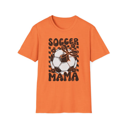 Soccer Mama Checkered Bella Canvas Tee