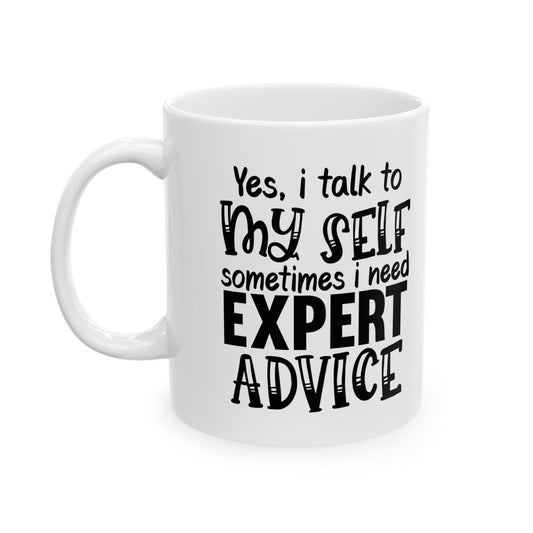 Expert Advice Ceramic Mug 11oz