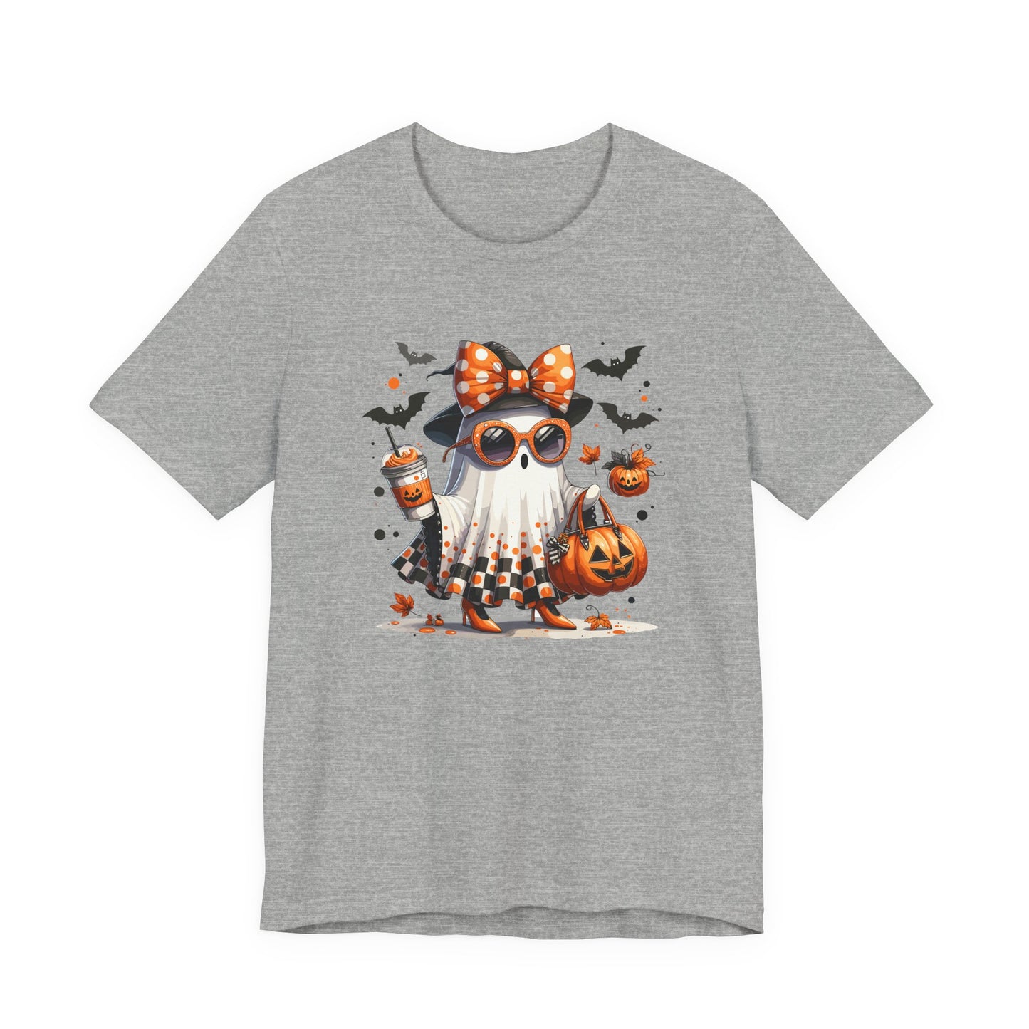 Halloween Ghost Short Sleeve Tee