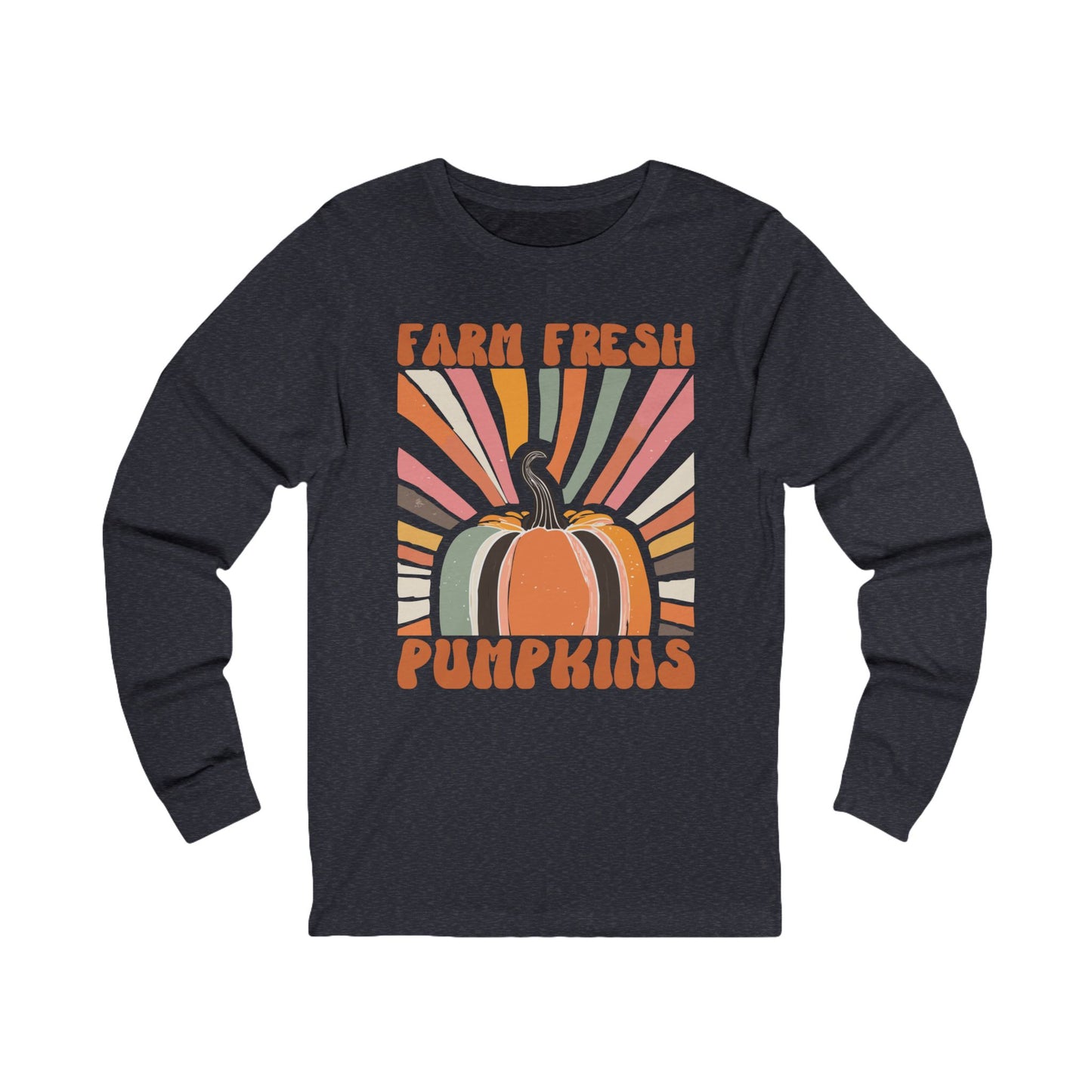 Farm Fresh Pumpkins Long Sleeve Tee