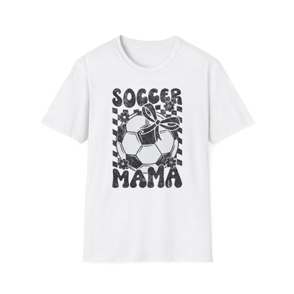 Soccer Mama Checkered Bella Canvas Tee