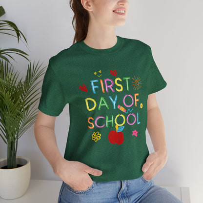 Back-to-School Fun Tee, Unisex Jersey Short Sleeve Tee