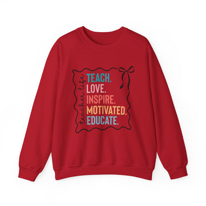 Teach Love Inspire Gildan Crewneck Sweatshirt
