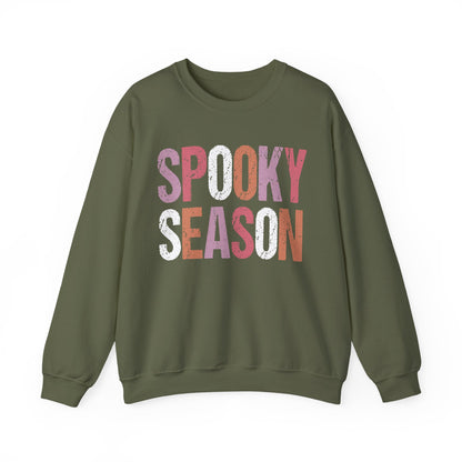 Spooky Season Sweatshirt - Unisex Cozy Crewneck