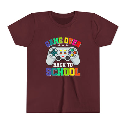 Game Over Back to School Tee for Kids