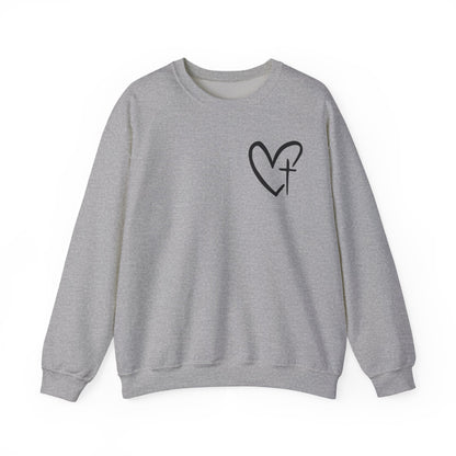 Jesus has my back Crewneck Sweatshirt