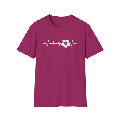 Soccer Heartbeat Gildan Softstyle Tee