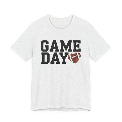 Game Day Football Heart Unisex Tee