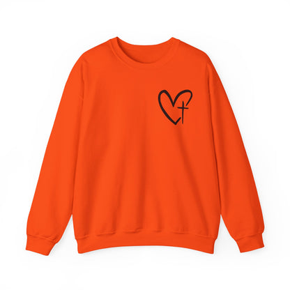 Jesus has my back Crewneck Sweatshirt