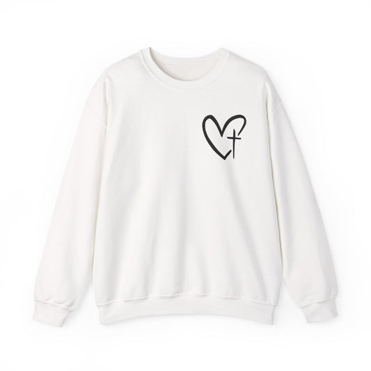 Jesus has my back Crewneck Sweatshirt