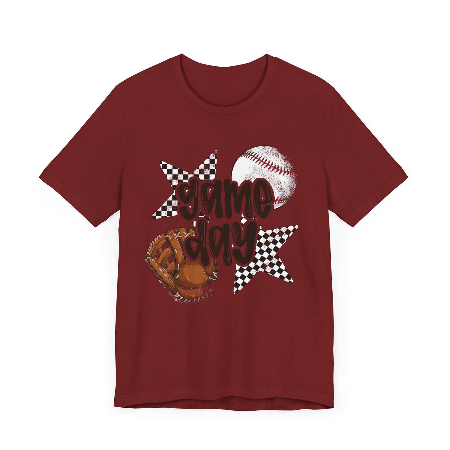 Game Day Unisex Jersey Tee - Perfect for Baseball Fans, Sports Events, Tailgating, Birthdays, or Game Nights
