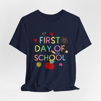 Back-to-School Fun Tee, Unisex Jersey Short Sleeve Tee