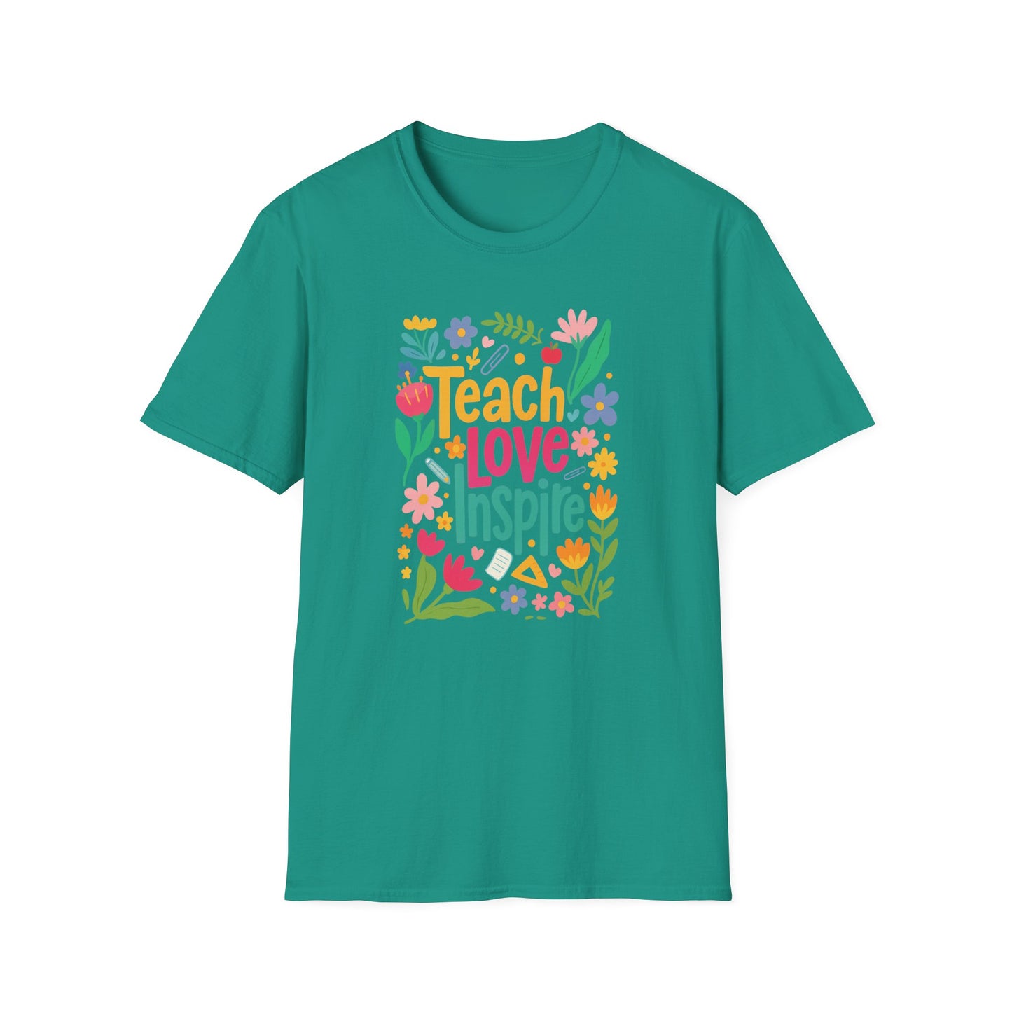 Teach Love Inspire Gildan Softstyle Tshirt