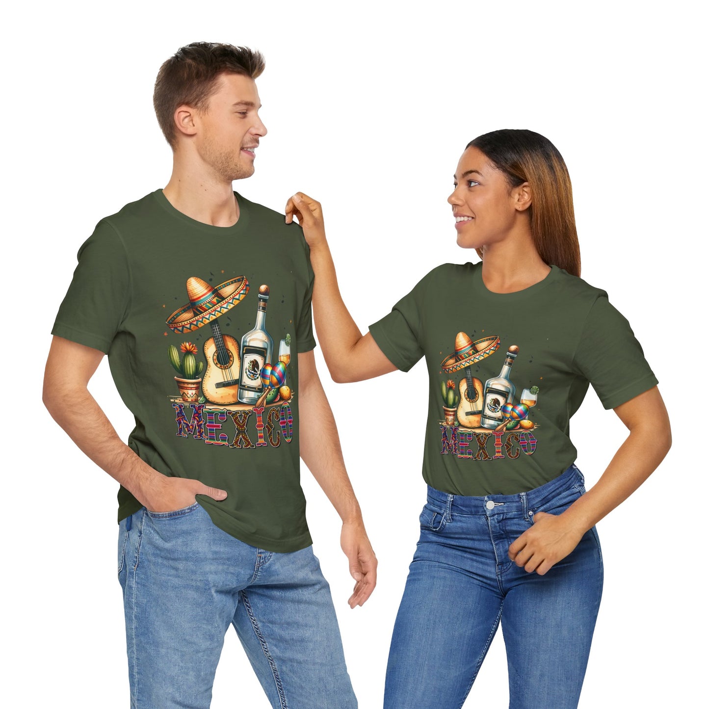 Vibrant Mexico Graphic Tee