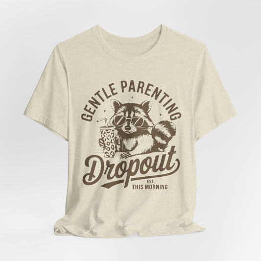 Gentle Parenting Raccoon Tee - Unisex Jersey Short Sleeve T-Shirt