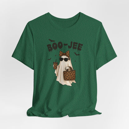 Boo-Jee Ghost Tee, Unisex Halloween Shirt