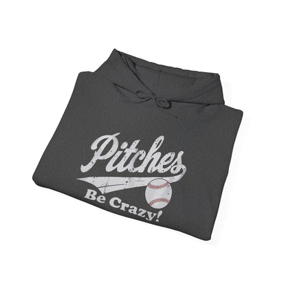 Pitches Be Crazy Gildan Hoodie Sweatshirt