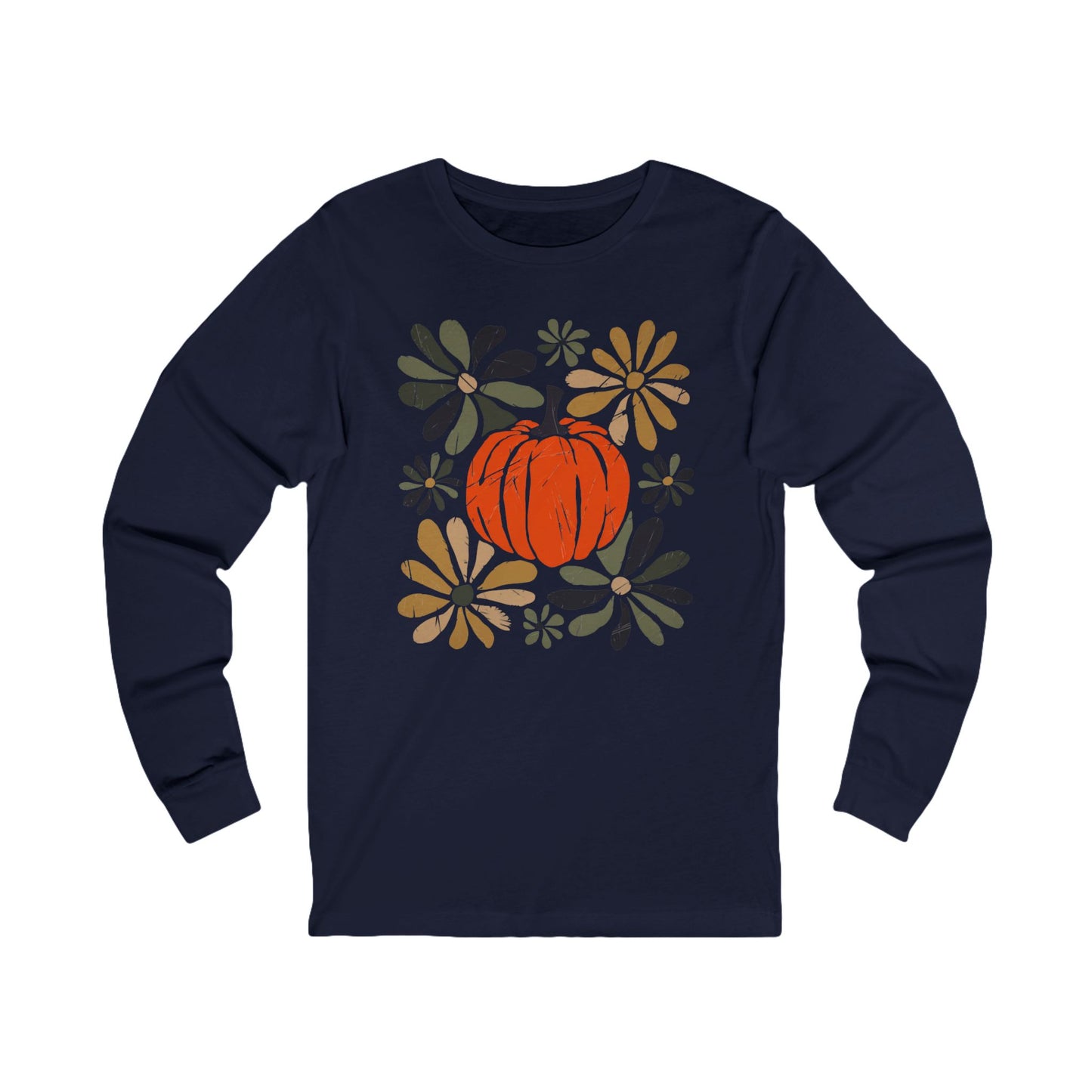 Autumn Pumpkin Long Sleeve Tee