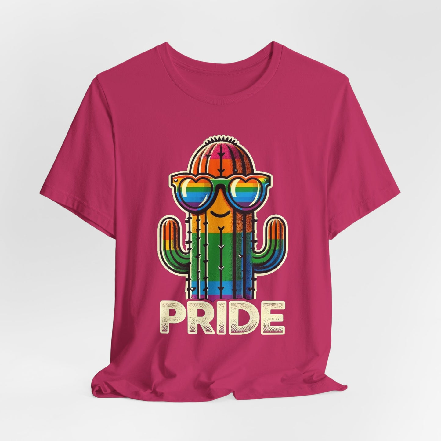 Pride Cactus Unisex Jersey Tee
