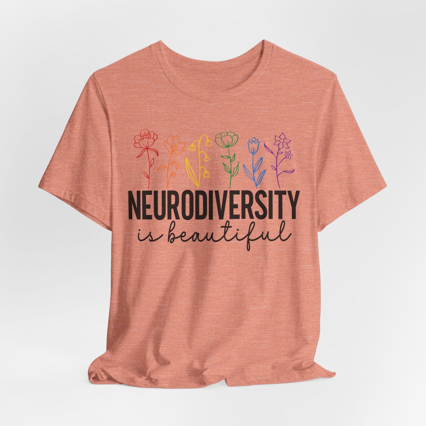 Neurodiversity is Beautiful Tee - Unisex Short Sleeve T-Shirt