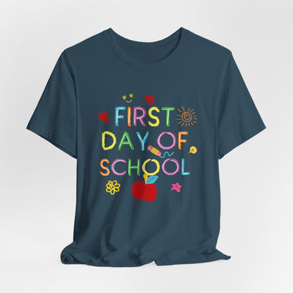 Back-to-School Fun Tee, Unisex Jersey Short Sleeve Tee
