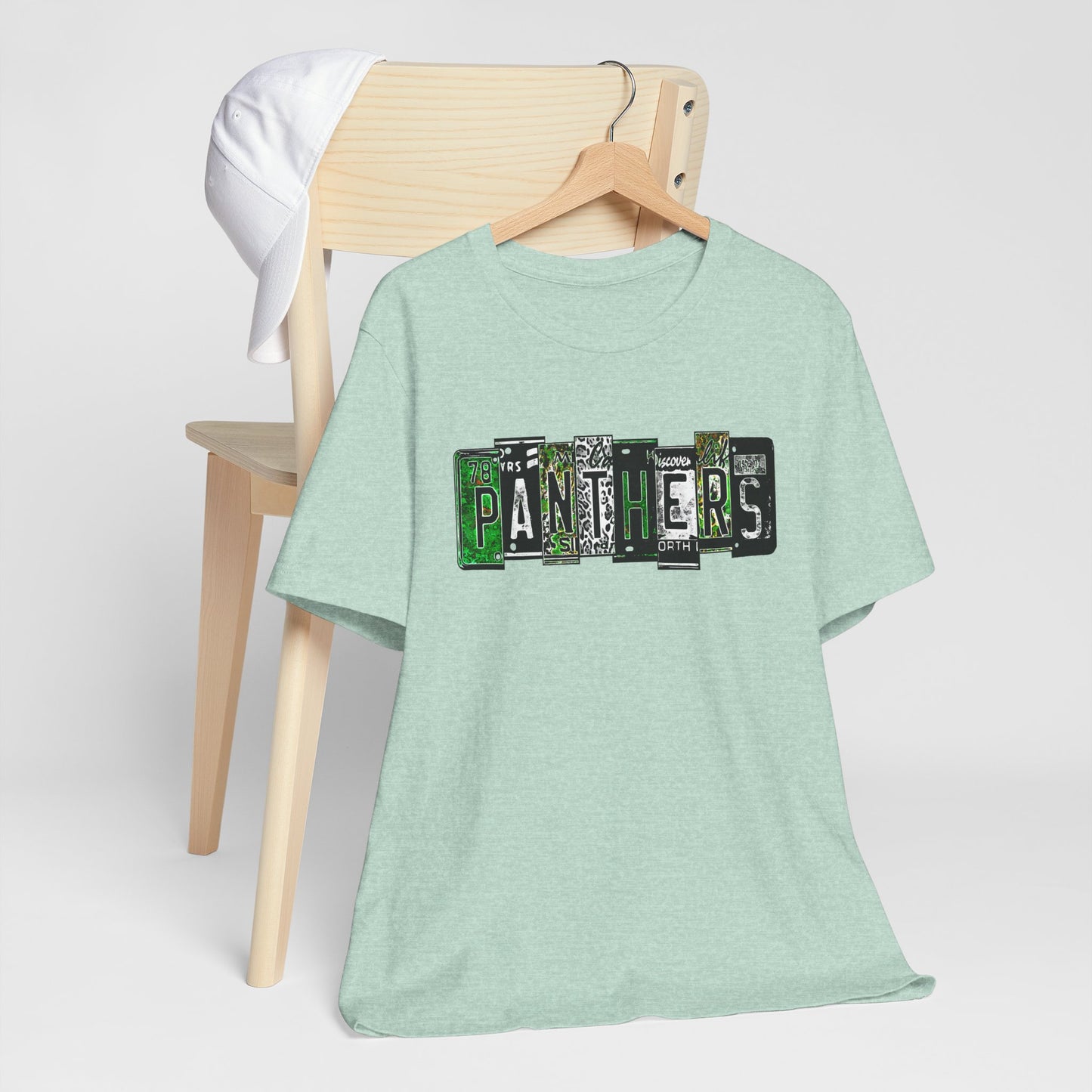 Panthers License Graphic Tee, Casual Everyday Wear, Sports Team Apparel, Unisex Short Sleeve Shirt, Perfect Gift for Fans, Game Day Tee