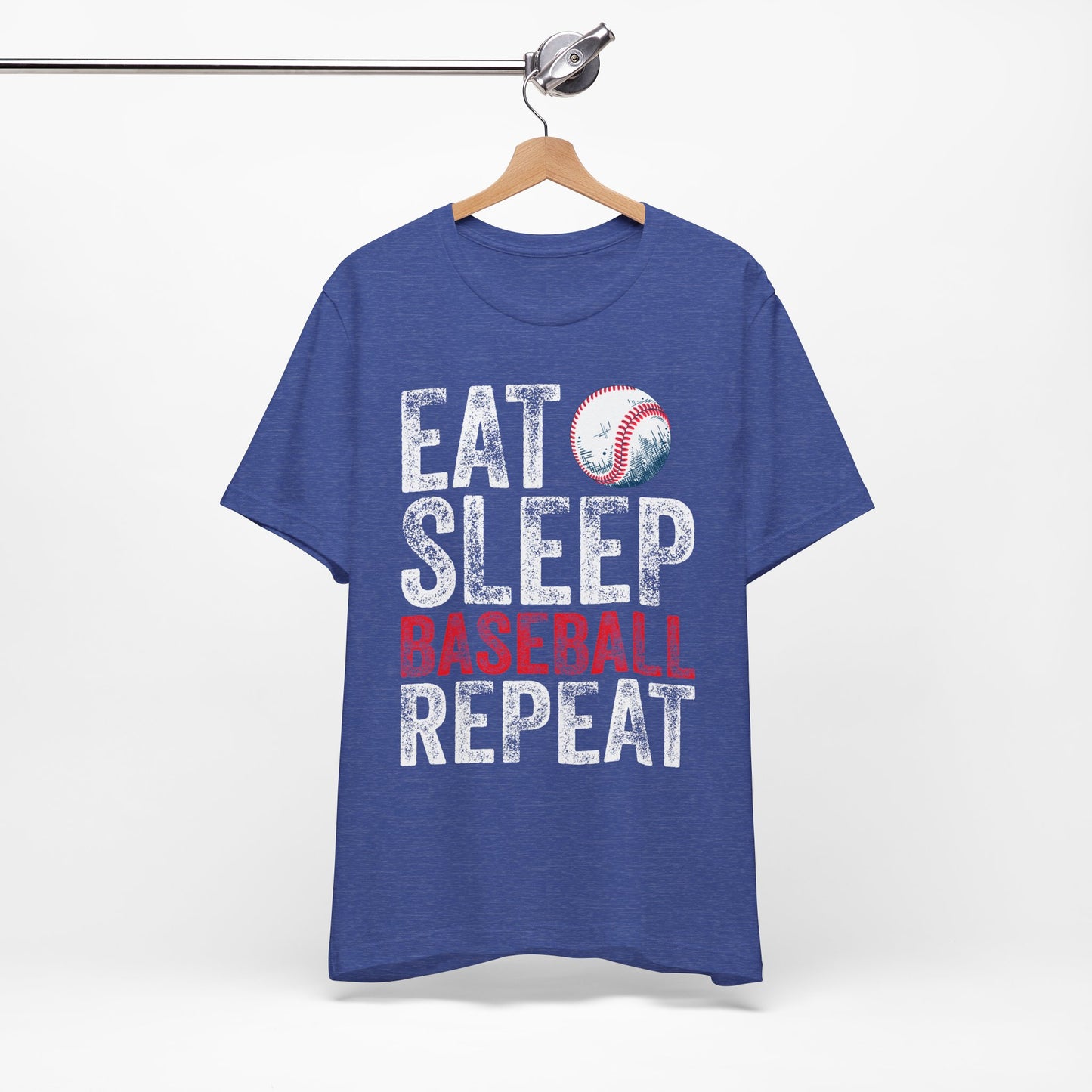 Eat Sleep Baseball Repeat Unisex Tee