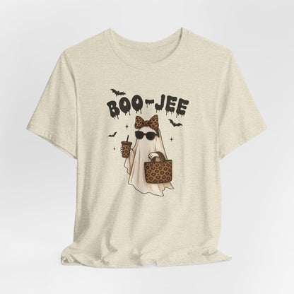 Boo-Jee Ghost Tee, Unisex Halloween Shirt