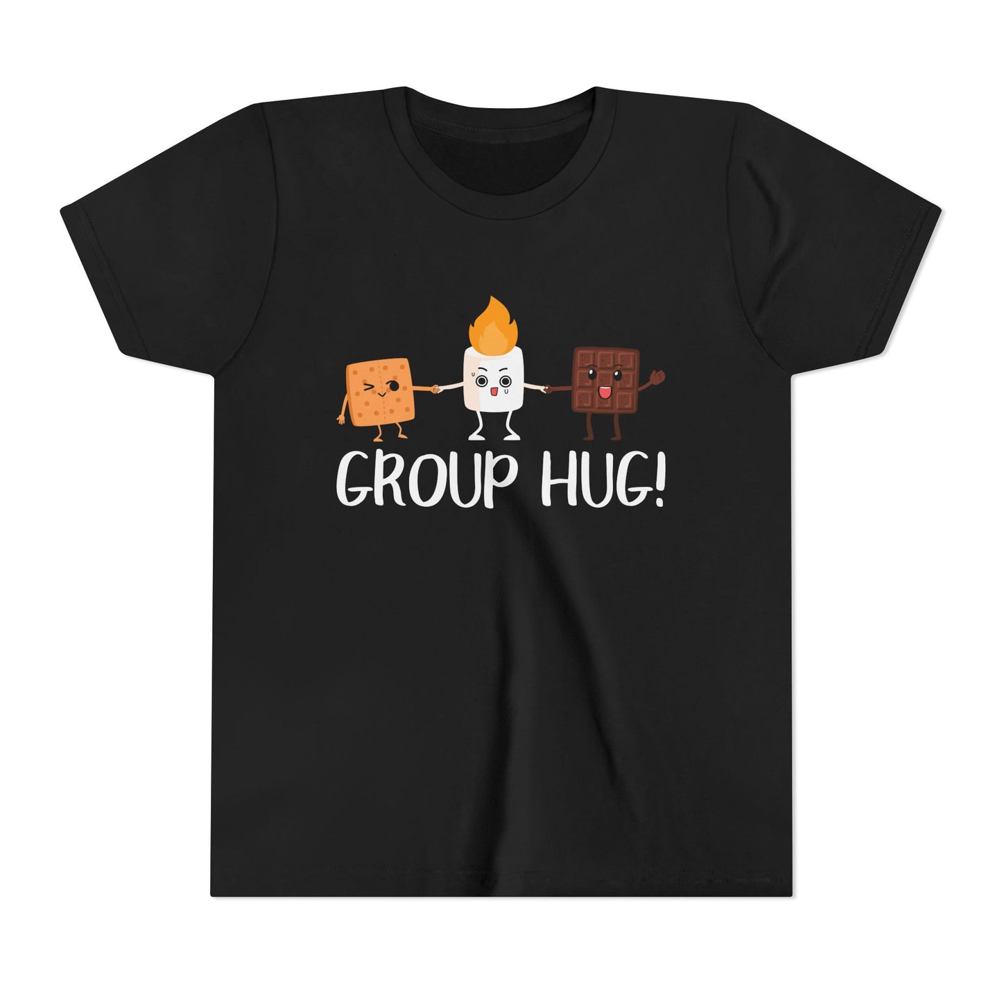 Youth Short Sleeve Tee, Smores Group Hug Tee