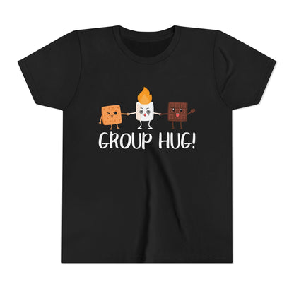 Youth Short Sleeve Tee, Smores Group Hug Tee