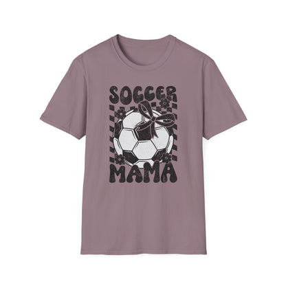 Soccer Mama Checkered Bella Canvas Tee