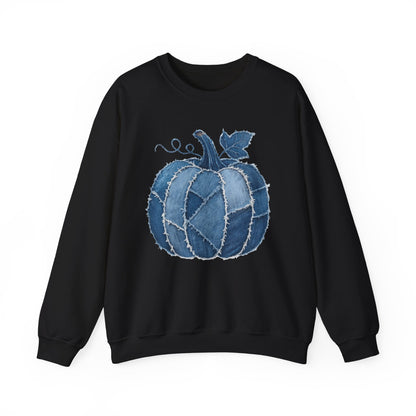 Denim Pumpkin Gildan Crewneck