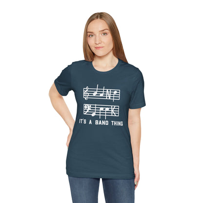 Band Geek White Graphic Bella Canvas Tee shirt
