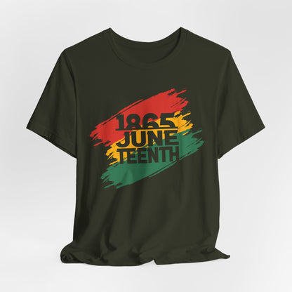 Juneteenth Celebratory Tee - Unisex Jersey Short Sleeve Shirt
