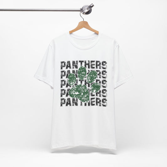 Panther Pride Unisex Jersey Short Sleeve Tee - School Spirit Shirt, Team Merchandise, Animal Theme, Casual Wear, Gift for Supporters