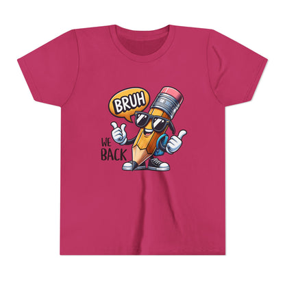 Cool Youth Tee with Fun Pencil Graphic - Perfect for Back to School