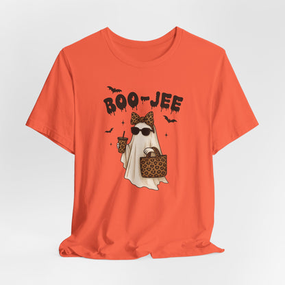 Boo-Jee Ghost Tee, Unisex Halloween Shirt
