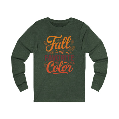 Fall Favorite Color Long Sleeve Tee