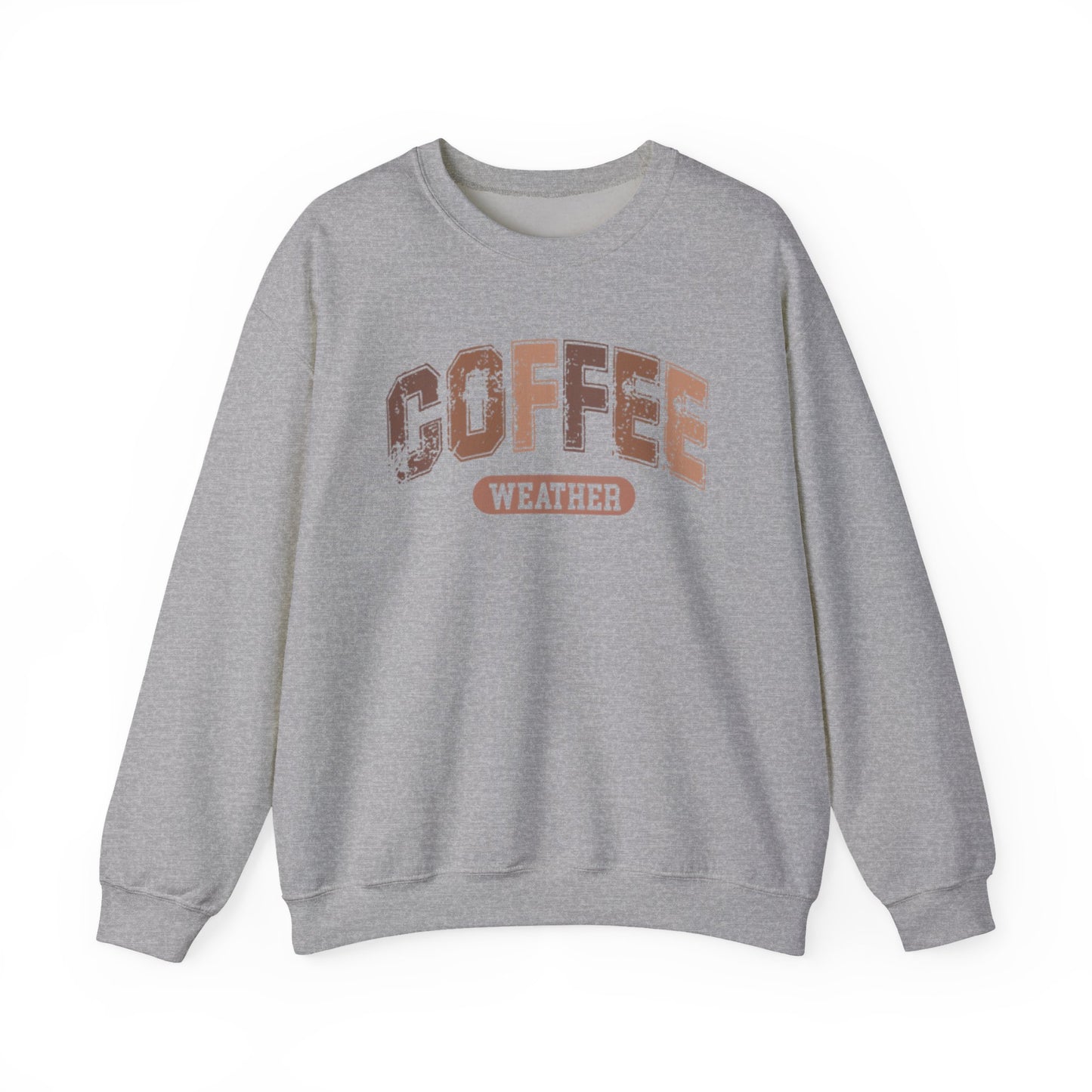Coffee Weather Gildan Crewneck Sweatshirt