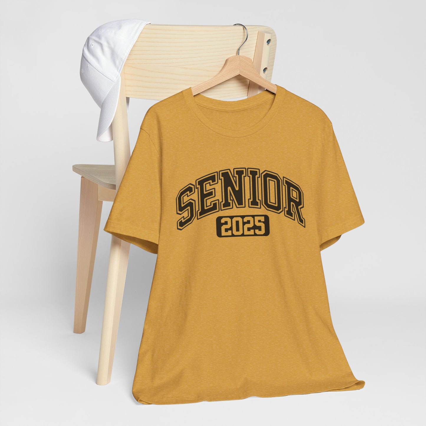 Senior 2025 Unisex Jersey Tee, Graduation Shirt, Class of 2025 Apparel, Senior Year T-Shirt, Back to School Top