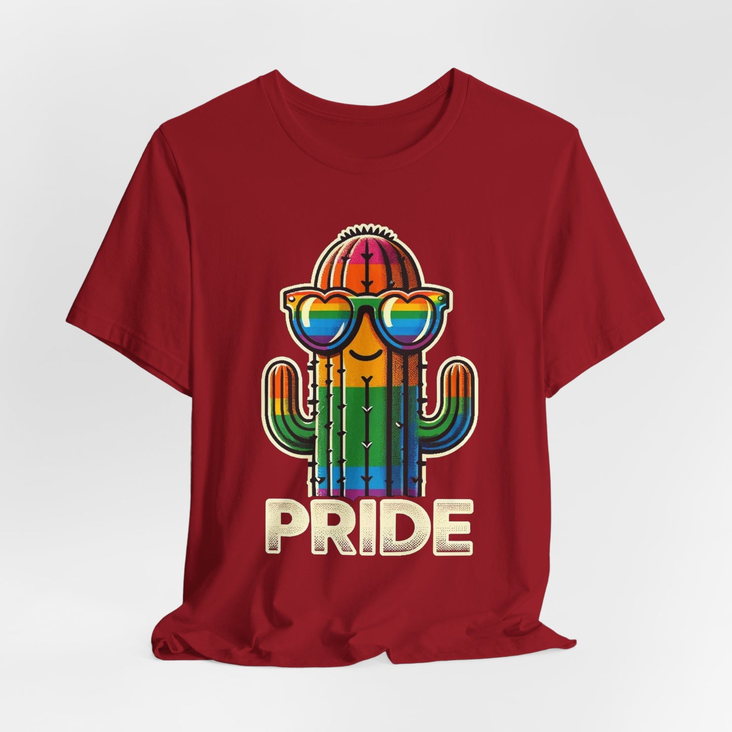 Pride Cactus Unisex Jersey Tee