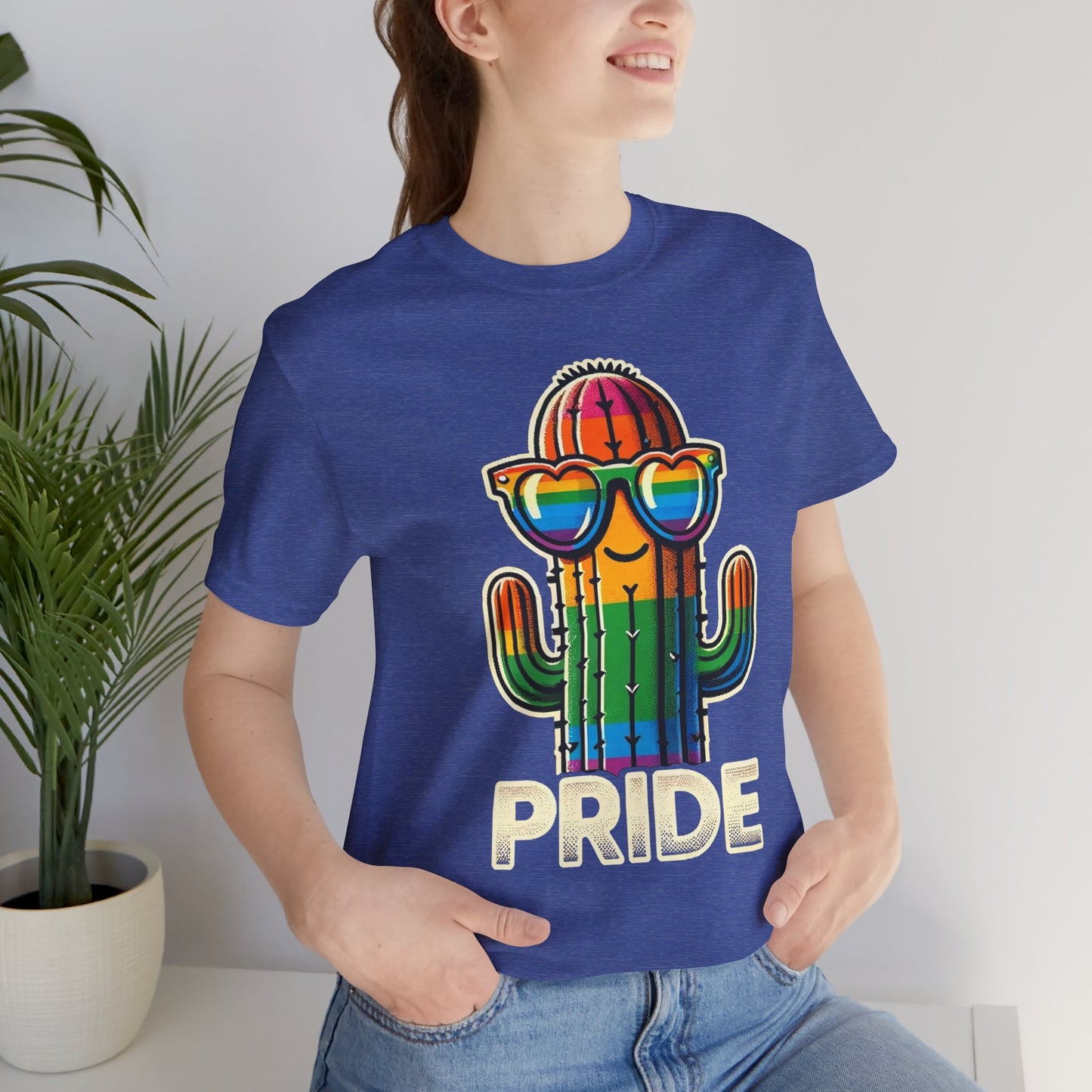 Pride Cactus Unisex Jersey Tee
