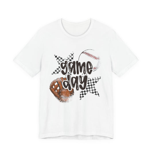 Game Day Unisex Jersey Tee - Perfect for Baseball Fans, Sports Events, Tailgating, Birthdays, or Game Nights