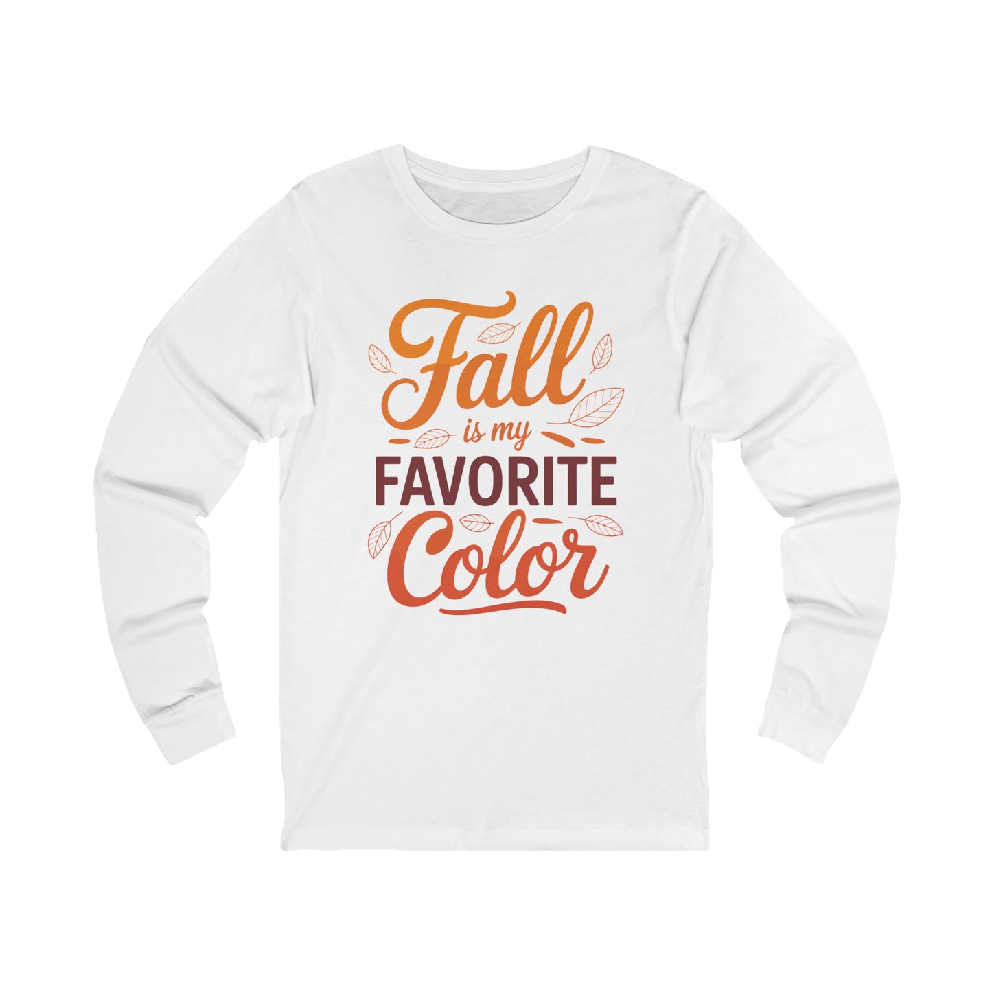 Fall Favorite Color Long Sleeve Tee