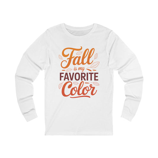 Fall Favorite Color Long Sleeve Tee