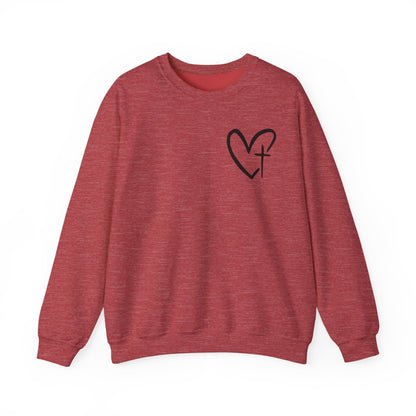 Jesus has my back Crewneck Sweatshirt