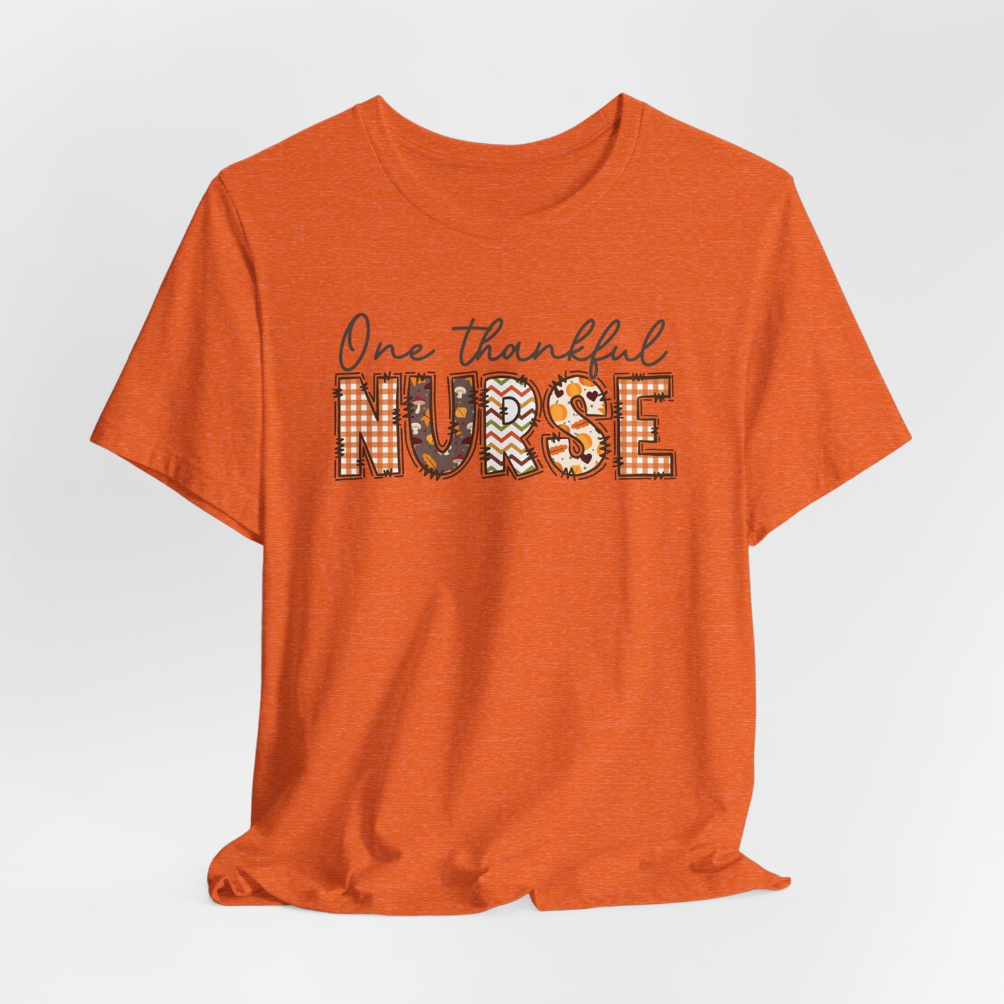 One Thankful Nurse Bella canvas tshirt