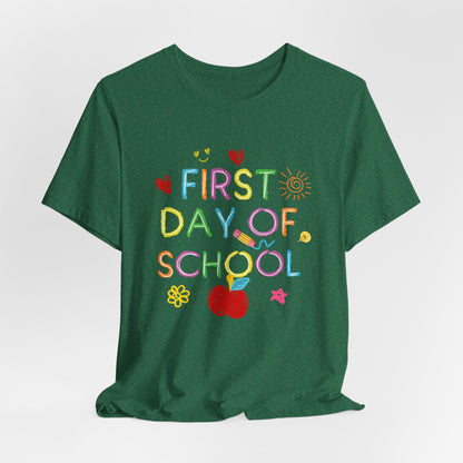 Back-to-School Fun Tee, Unisex Jersey Short Sleeve Tee